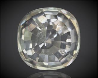 White Zircon Natural Certified  5.12 CTS... ( 85480 )